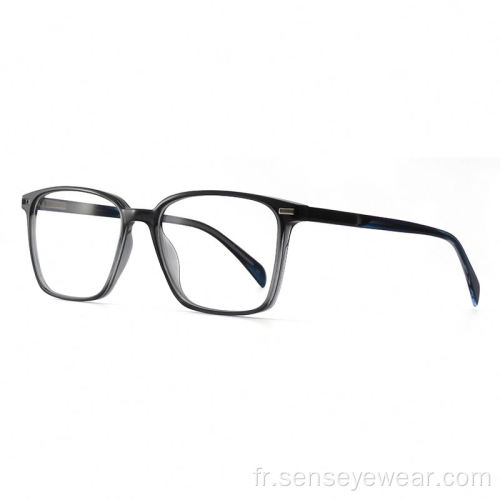 Eco Mens surdimensionné Eco Acétate Optical Glasses Cadre